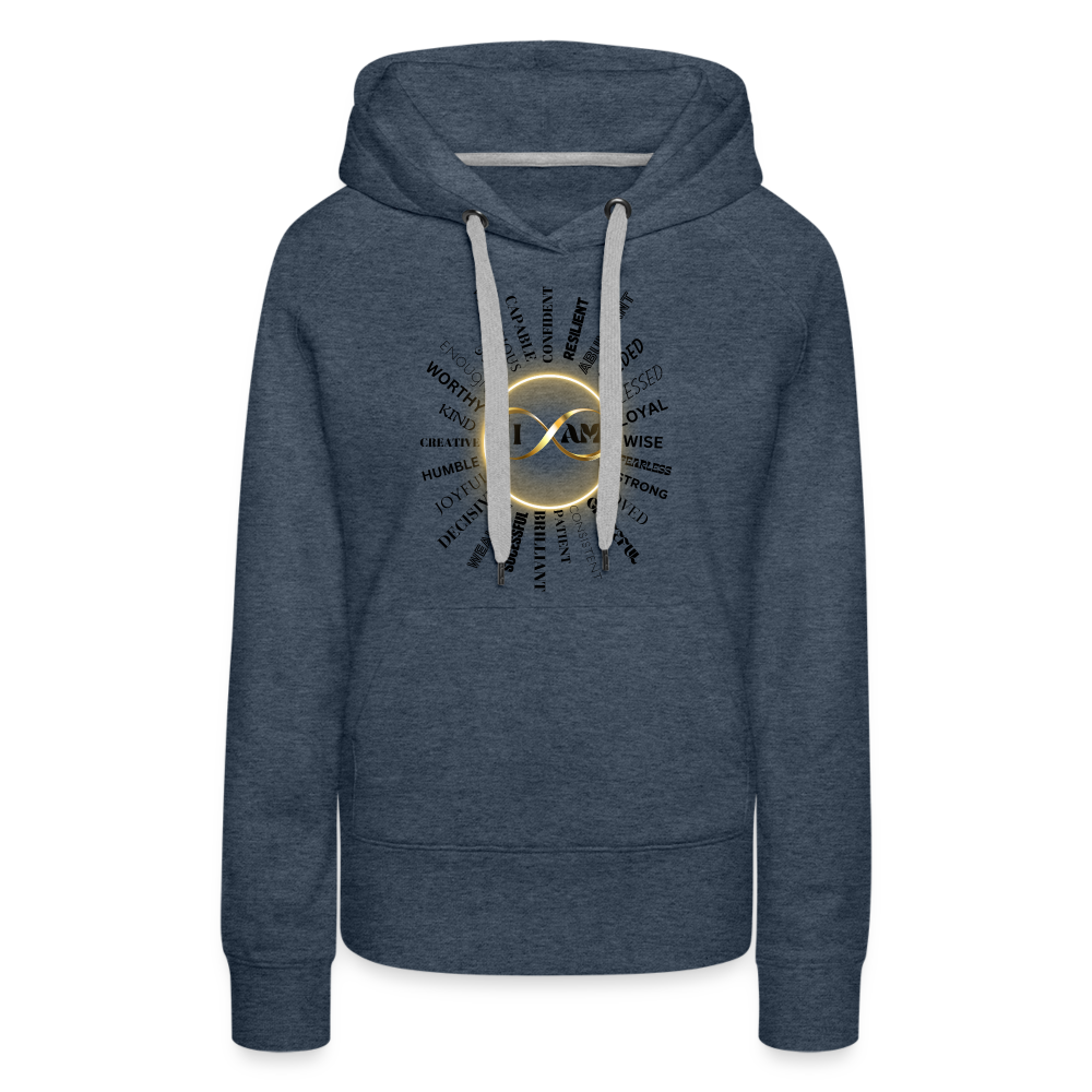 Women’s Premium Hoodie - heather denim