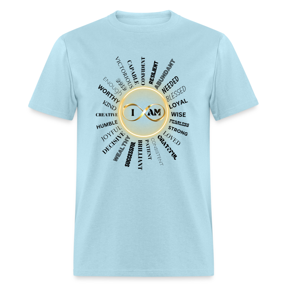 I AM Men's Premium T-Shirt - powder blue