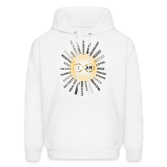 I AM Men’s Premium Hoodie - white