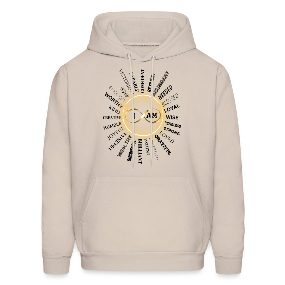 I AM Men’s Premium Hoodie - Sand