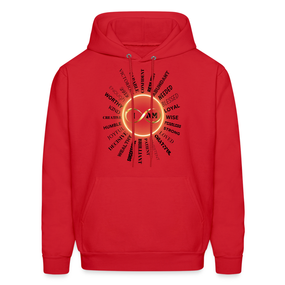 I AM Men’s Premium Hoodie - red