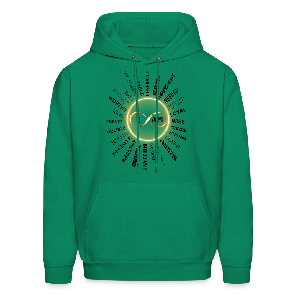 I AM Men’s Premium Hoodie - kelly green