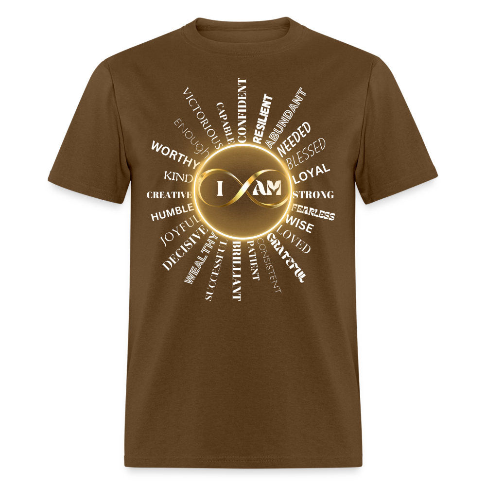 I AM Men's Premium T-Shirt - brown