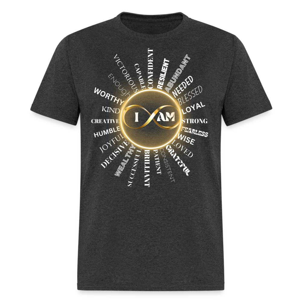 I AM Men's Premium T-Shirt - heather black