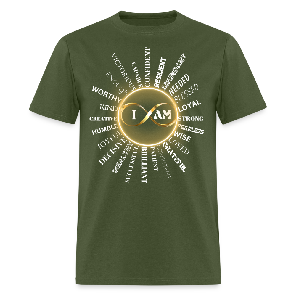 I AM Men's Premium T-Shirt - military green