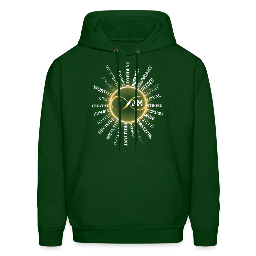 I AM Men’s Premium Hoodie - forest green