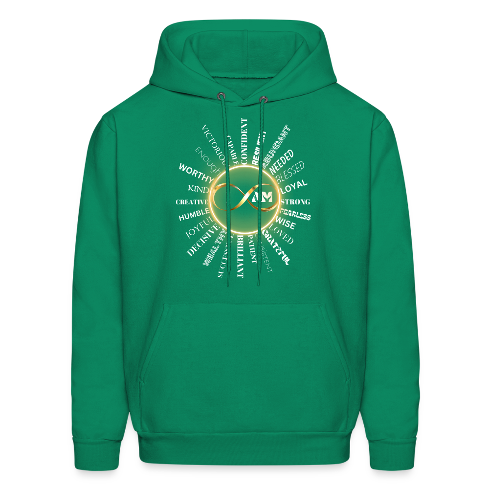 I AM Men’s Premium Hoodie - kelly green