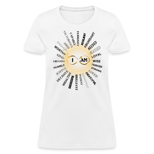 I AM Women’s Premium T-Shirt - white