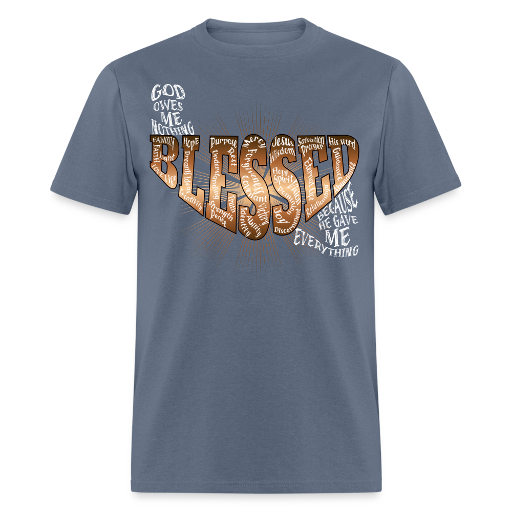 Blessed Unisex Classic T-Shirt - denim