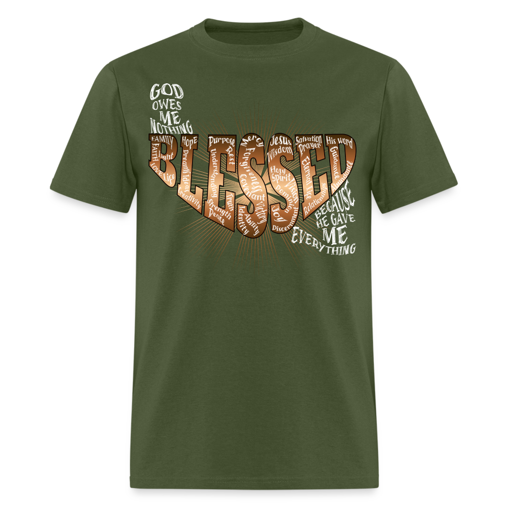 Blessed Unisex Classic T-Shirt - military green