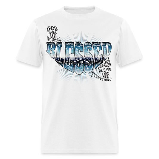 Blessed Unisex Classic T-Shirt - white