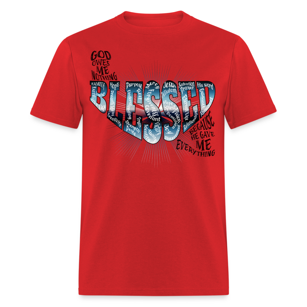 Blessed Unisex Classic T-Shirt - red