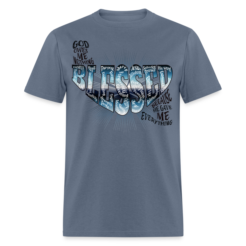 Blessed Unisex Classic T-Shirt - denim