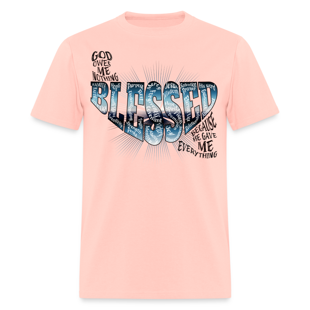 Blessed Unisex Classic T-Shirt - blush pink 